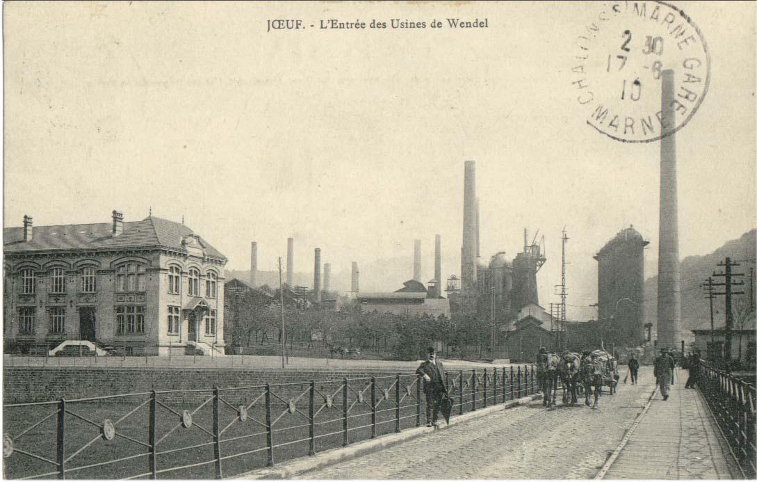 Entrée de l'Usine de Wendel