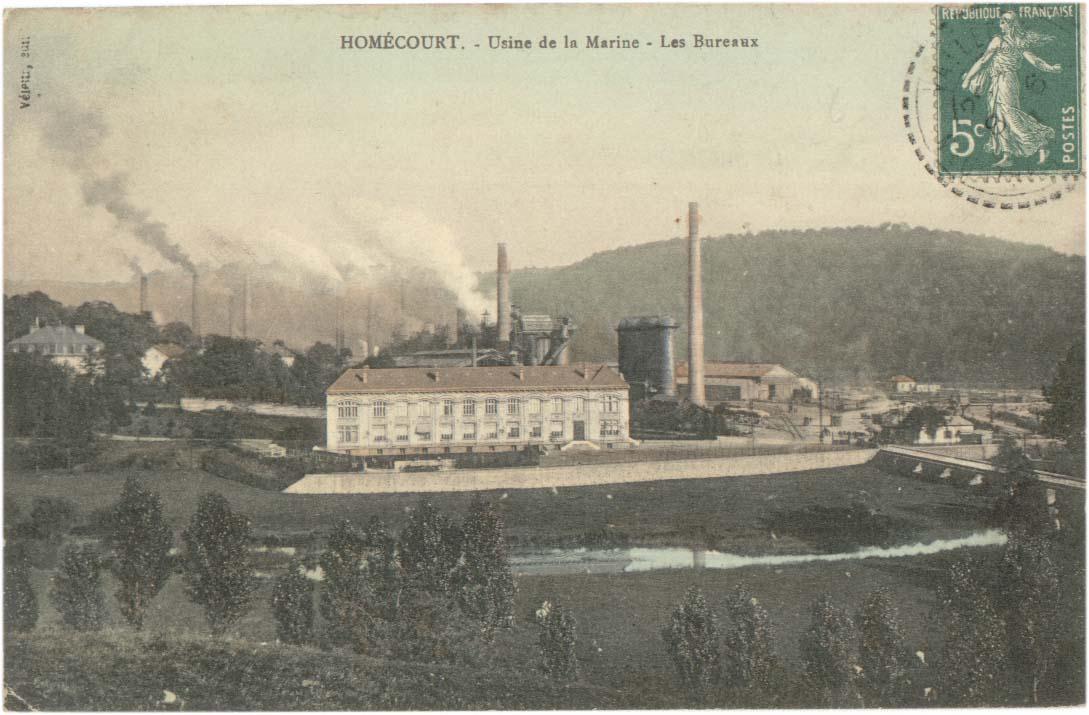 L'annotation sur la carte est erronée, il s'agit bien de l'usine de Joeuf.