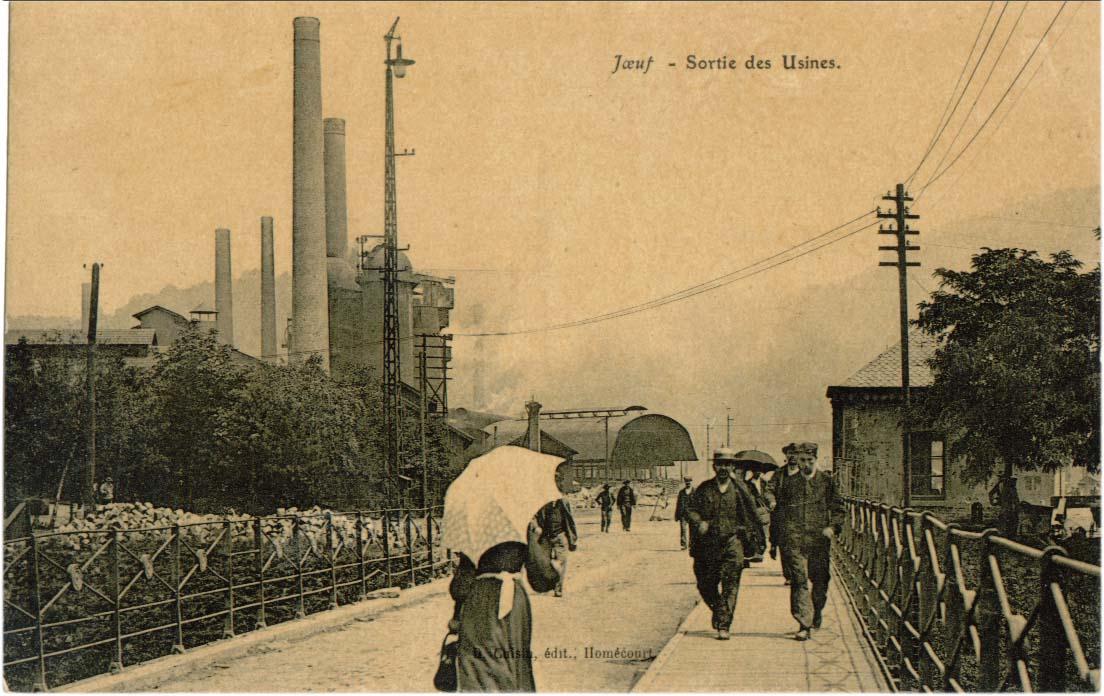 Sortie des Usines