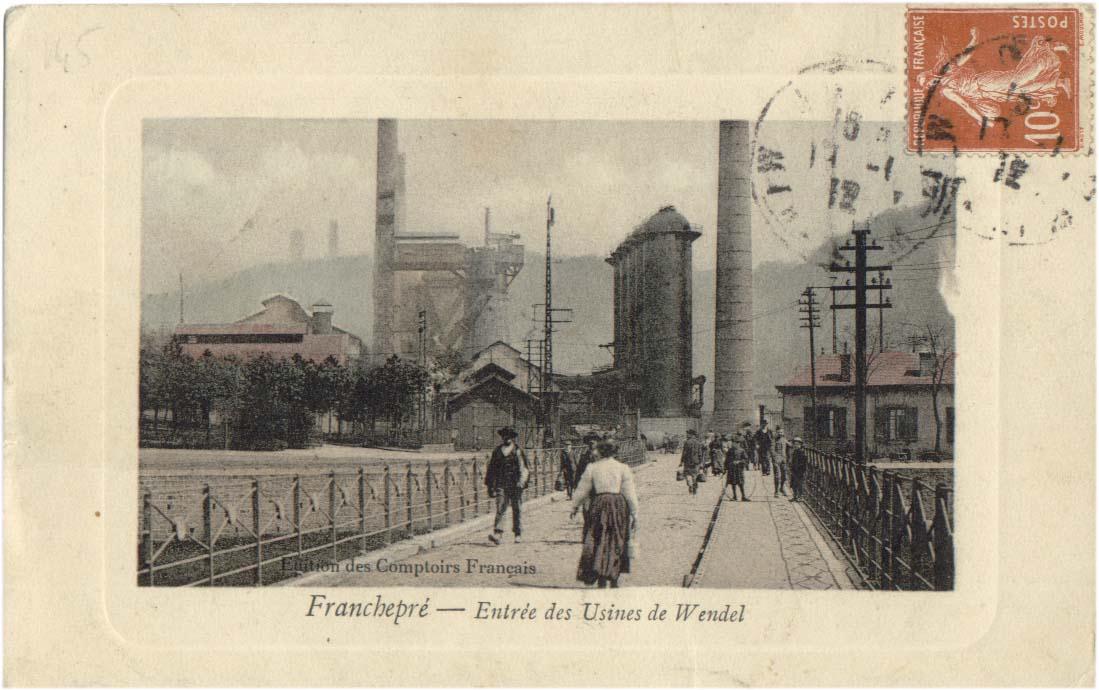 Entrée des Usines de Wendel